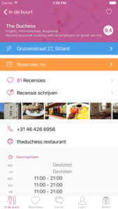 restaurant apps iphone 